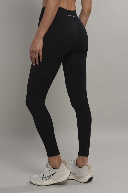 High waist leggings seamless Negro - AW