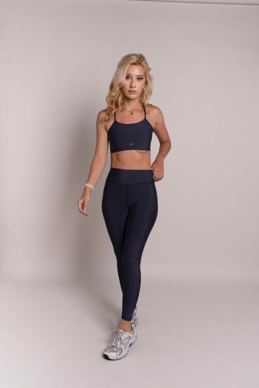 High Waist leggings sens Azul Noche - AW