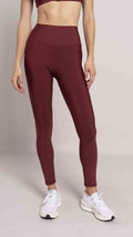 High Waist leggings sens merlot - AW