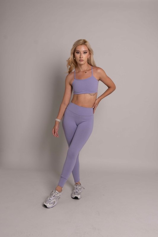 High Waist leggings Suplex Lila Oscuro - AW