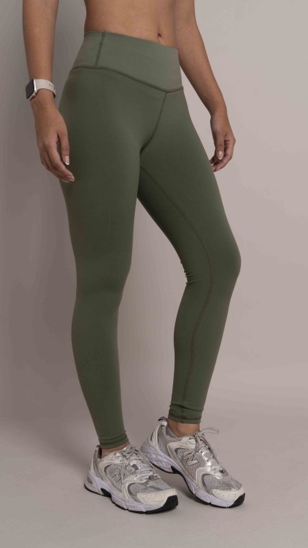 High Waist leggings Suplex Verde Moss - AW