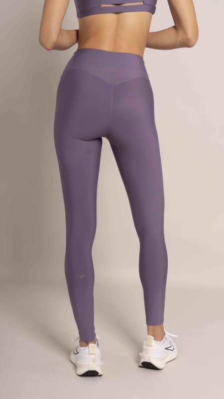High Waist leggings V Lavander - AW