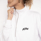 Hoodie Clasico 3/4 Blanco - AW