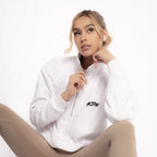 Hoodie Clasico 3/4 Blanco - AW