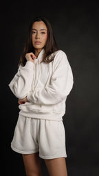 Hoodie Classic Women Crudo - AW