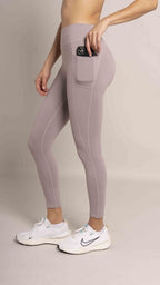 Leggings Pocket Morado - AW