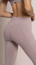 Leggings Pocket Morado - AW