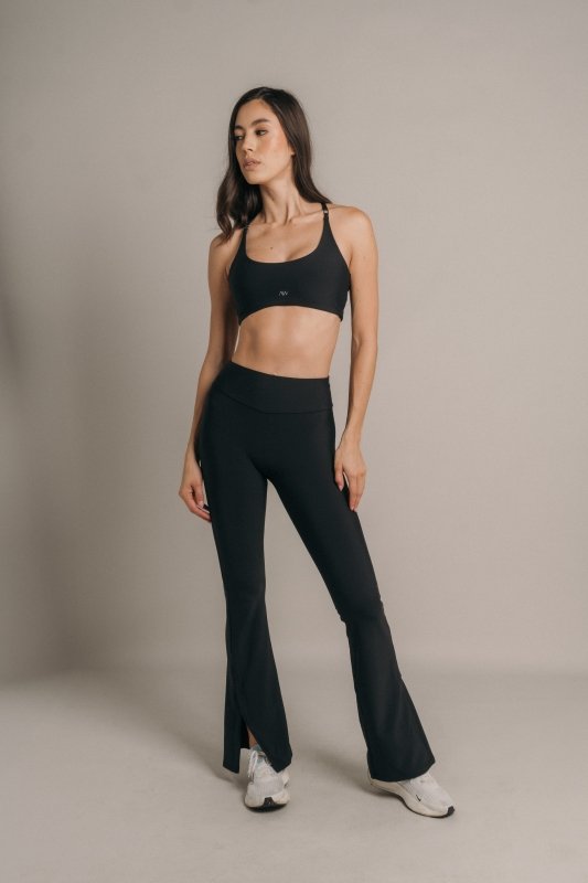 Low cross top Negro - AW