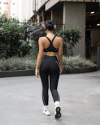 LuxeMove Leggings Negro Smoke - AW