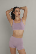 Mini short seamless Lila Oscuro - AW