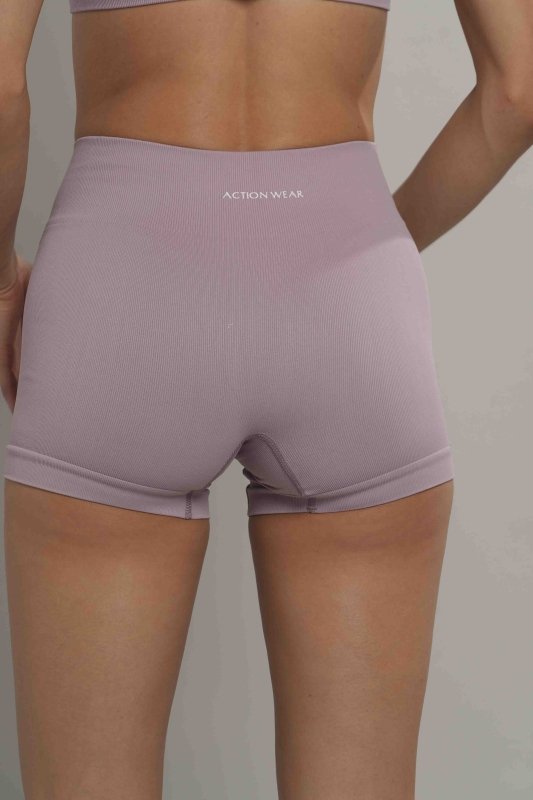 Mini short seamless Lila Oscuro - AW