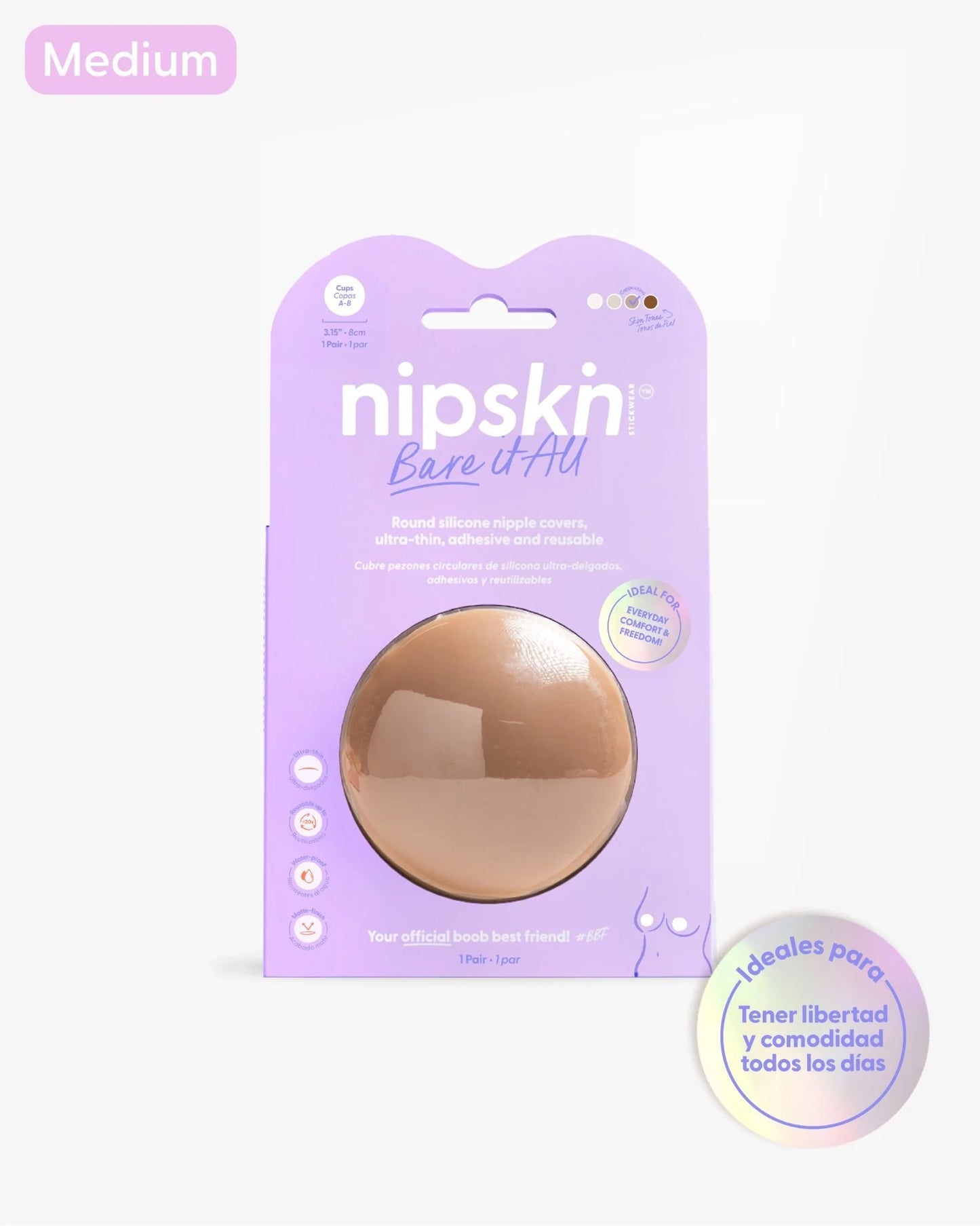NipCover Ultra-Thin Capuccino