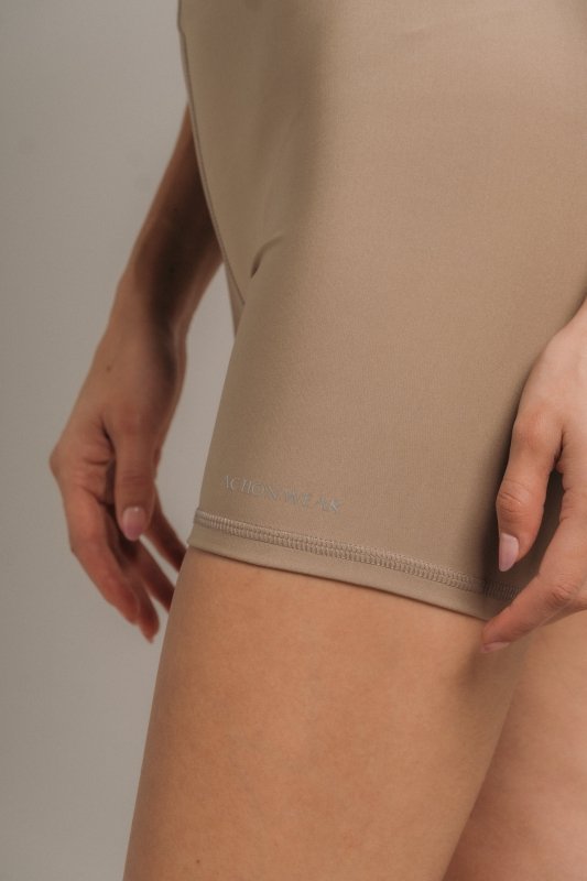 Parfait high waist biker Latte - AW