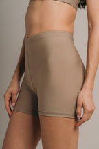 Parfait high waist biker Latte - AW