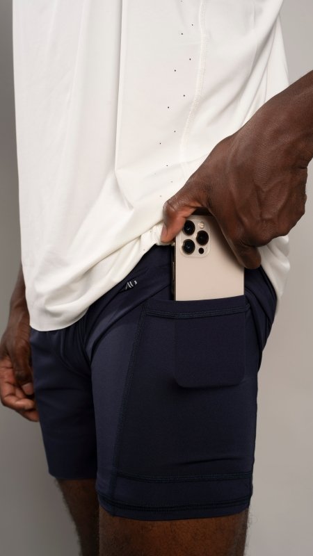 Performance short Men Navy - AW