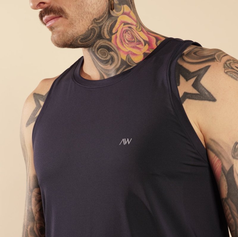 Performance Tank Navy Men´s - AW