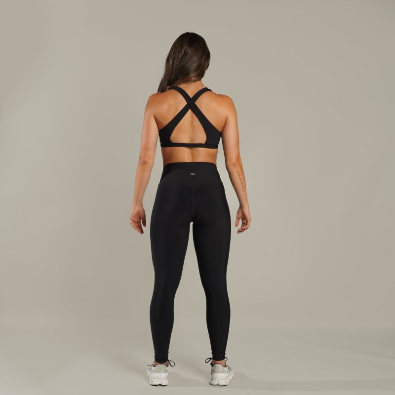 Racerback Bra Negro Smoke - AW