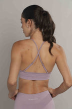 Racerback seamless Lila Oscuro - AW