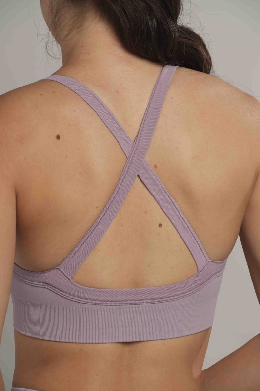 Sculpt Seamless top Lila Oscuro - AW
