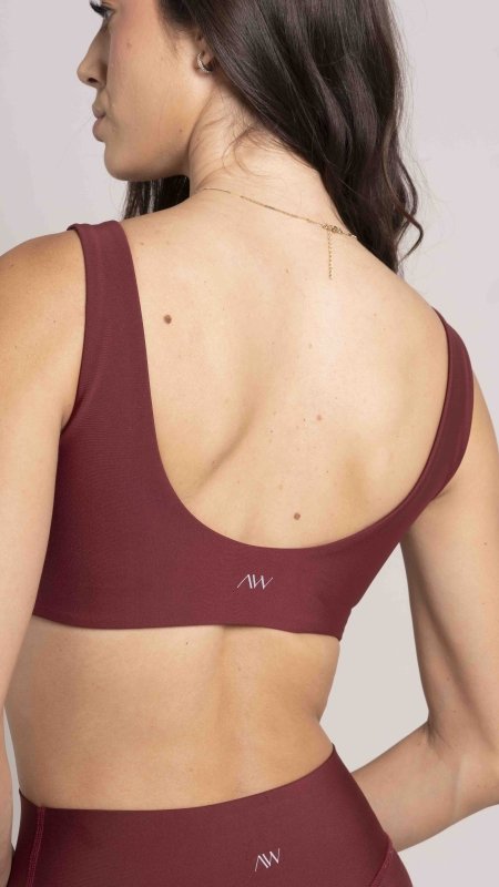 Sport Bra U Merlot - AW