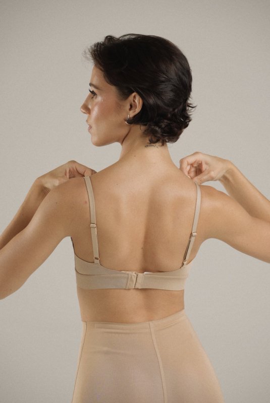 Square Bralette Mocha - AW