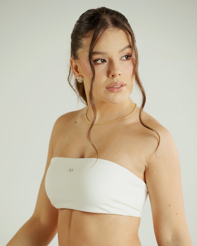 Strapless Crop sens Crudo - AW