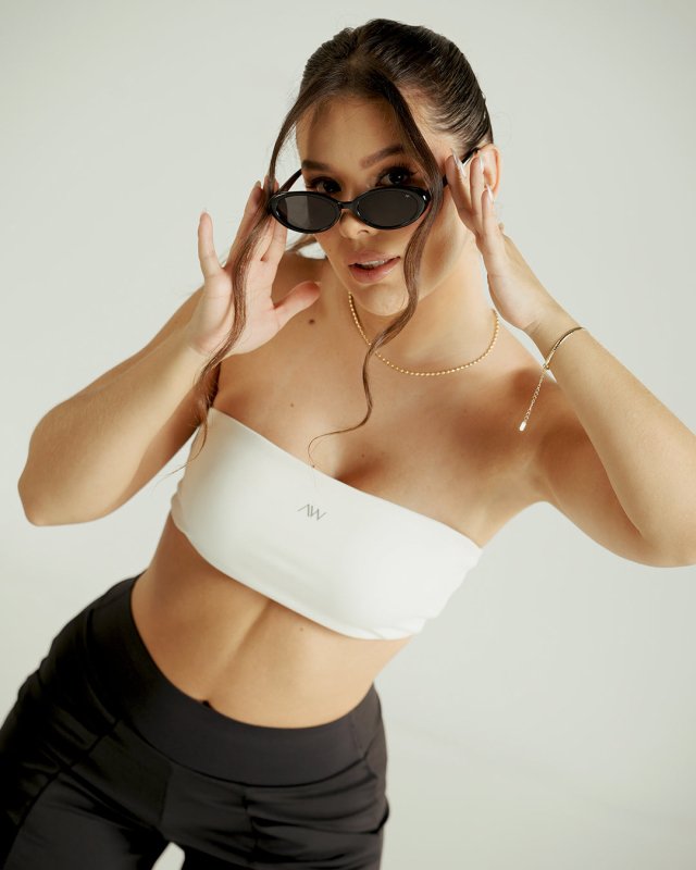 Strapless Crop sens Crudo - AW