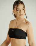 Strapless Crop sens Negro - AW