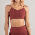 Strappy Bra Merlot - AW