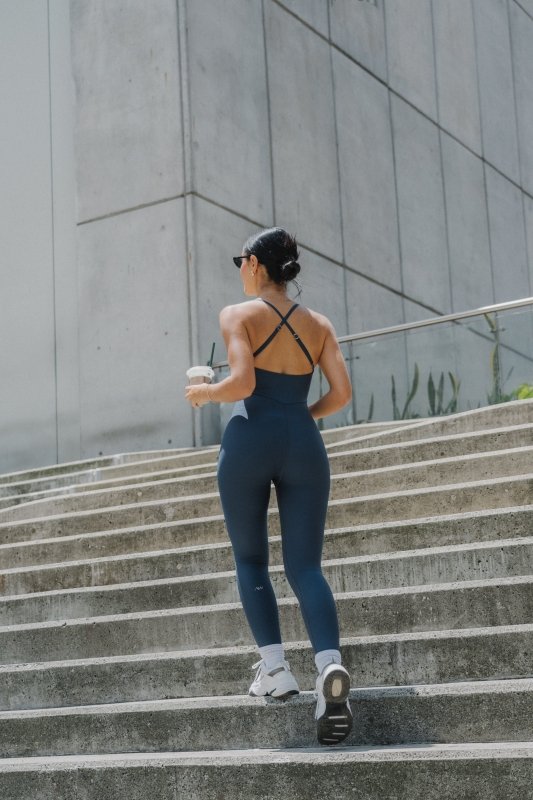 Strappy jumpsuit Sens Azul Noche - AW