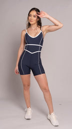 Street contrast jumpsuit Azul Noche - AW