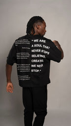 T shirt ultra Negro - AW