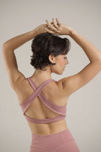 Twist sport bra Toulose Rose - AW