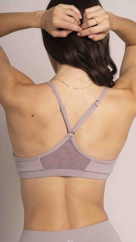V neck bra Morado - AW