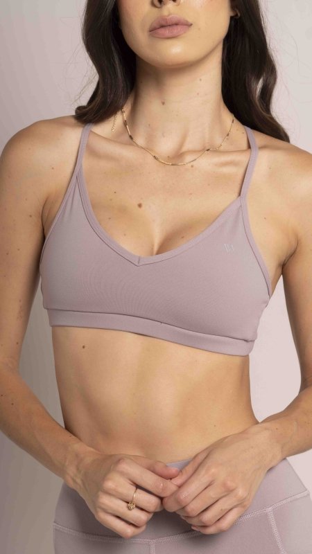 V neck bra Morado - AW