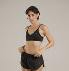 V neck bra sens Negro - AW
