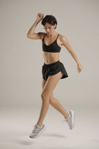 V neck bra sens Negro - AW