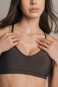 V neck bra sens Stone - AW