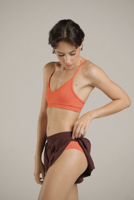 V neck bra sens Wild Flame - AW