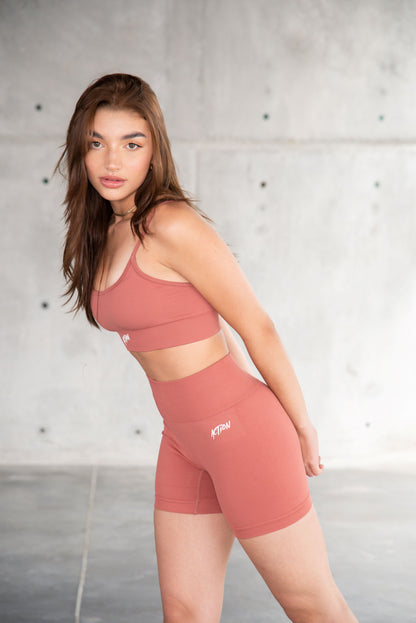 Top delgado Rust red